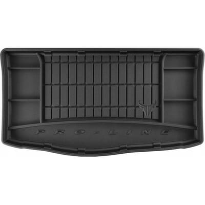 FROGUM Kofferbakmat - Rubber - Geschikt voor KIA PICANTO III (vanaf 2017) - Hatchback - Organizer functie - Zwart