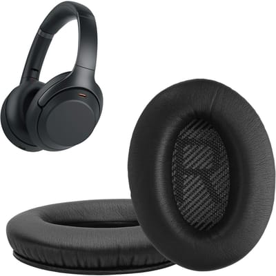 kwmobile 2x oorkussens geschikt voor Bose Quietcomfort - Earpads voor koptelefoon in zwart