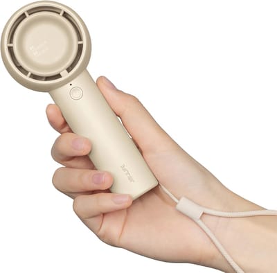 Draagbare Mini-Handventilator met USB Opladen - Sterke Wind, 3 Snelheden en Compact Design