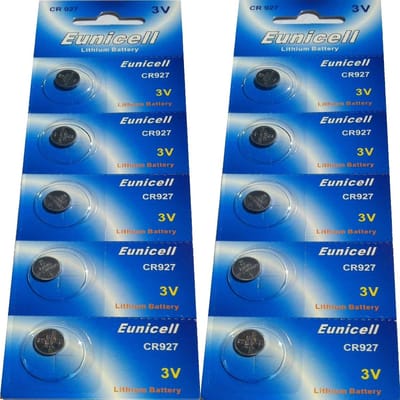 Knoopcel Batterijen - Lithium Knoopcellen - Apparaten Voeden - Betrouwbare Energie - 10 Stuks - Zilver