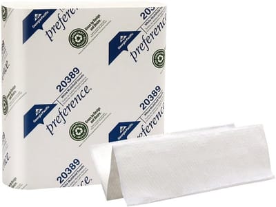 Papieren Handdoeken - Multifold Doeken - Hygiënisch Gebruik - Zachte Absorptie - 250 Stuks - Wit