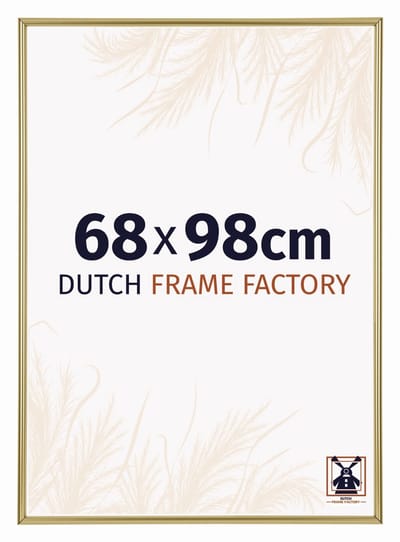 Fotolijst 68x98 cm - Kunststof - Goud - Angers