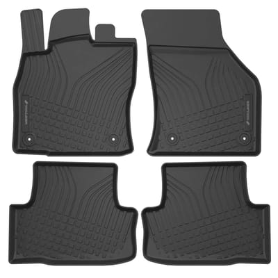 Walser Premium rubberen matten Roadmaster voor Skoda Karoq (NU7 - ND7) 07/2017-Vandaag