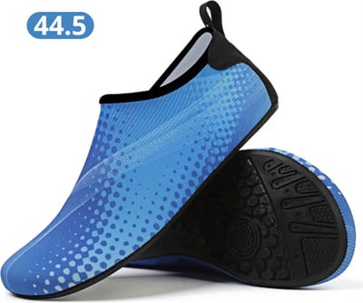 Livano Waterschoenen Voor Kinderen & Volwassenen - Aqua Shoes - Aquaschoenen - Afzwemschoenen - Zwemles Schoenen - Levendig Blauw - Maat 44.5
