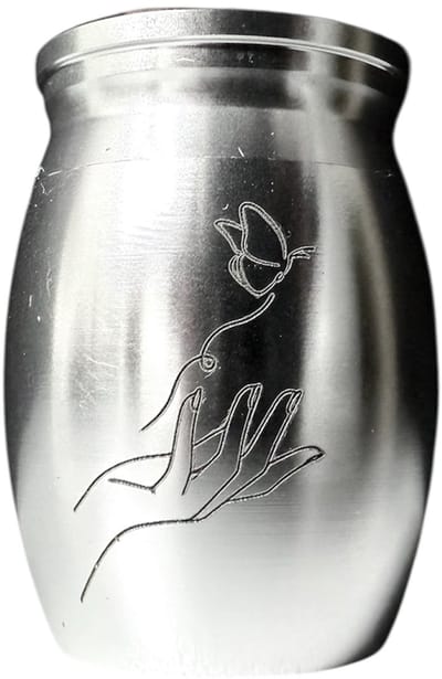 Mini urnen voor mensen - 4x3cm - Urn - Mini urn hart - Mini urn mens - Mini urn vlinder - Mini-urnen - Urn voor as volwassen - Mini urne - Kleine urne voor as mens - Urn voor as mens hart - Mini urn waxinelichthouder - Urntjes klein