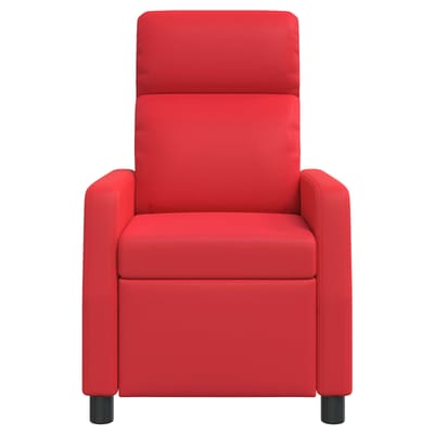 vidaXL - Recliner - Rood - Kunstleer