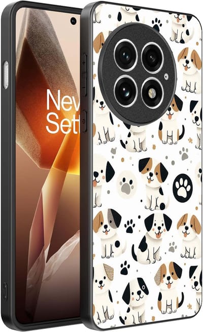 Smartphonica Telefoonhoesje Geschikt voor OnePlus 13 met honden opdruk - TPU backcover case dog design geschikt voor OnePlus 13