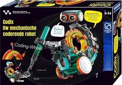 DD® Robot Bouwpakket - Educatief Speelgoed - Robot Speelgoed - 29x43x8cm - Veelkleurig