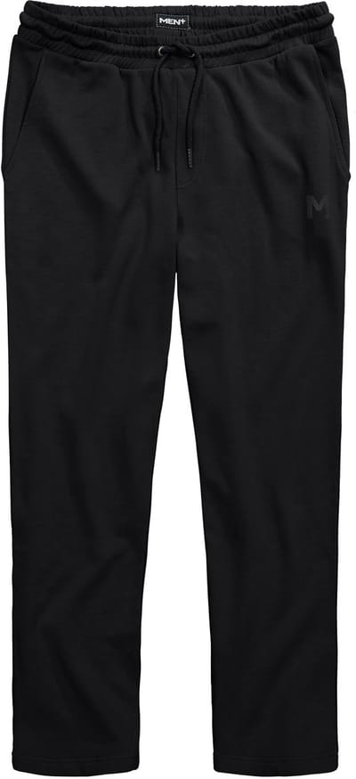 Men Plus - Heren - Trainingsbroek Basic Fit elastische tailleband - Zwart - Maat 3XL