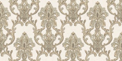 Zambaiti Vinylbehang Z34933 - Elie Saab 2 - Barok Wit - 106cm x 10.0m