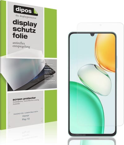 dipos – 4x Matte Beschermfolie geschikt voor Honor Play 10 | Krasbestendige & antireflecterende Screenprotector Ultra-Thin
