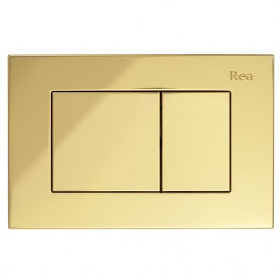 Rea - Drukknop Voor Wc-muurinstallatie J K011a-q En Slim 024n Gold