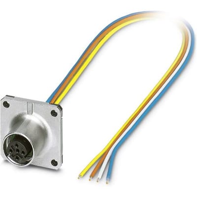Phoenix Contact 1440960 Sensor/actuator inbouwconnector M12 Aantal polen (sensoren): 4 Bus, inbouw 0.50 m 1 stuk(s)