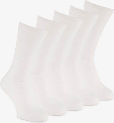 5 paar Osaga sportsokken wit - Maat 35/38