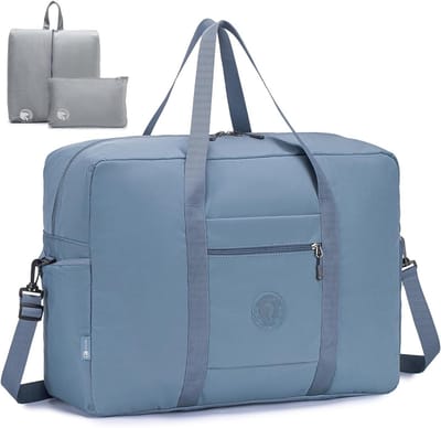 Grote Vouwbare Reisbagage - Lichtgewicht Handbagage 55x40x20 cm - Waterdichte Duffle Bag voor Mannen en Vrouwen - Perfect voor Vliegreizen en Weekenduitstapjes - 45L Organiser