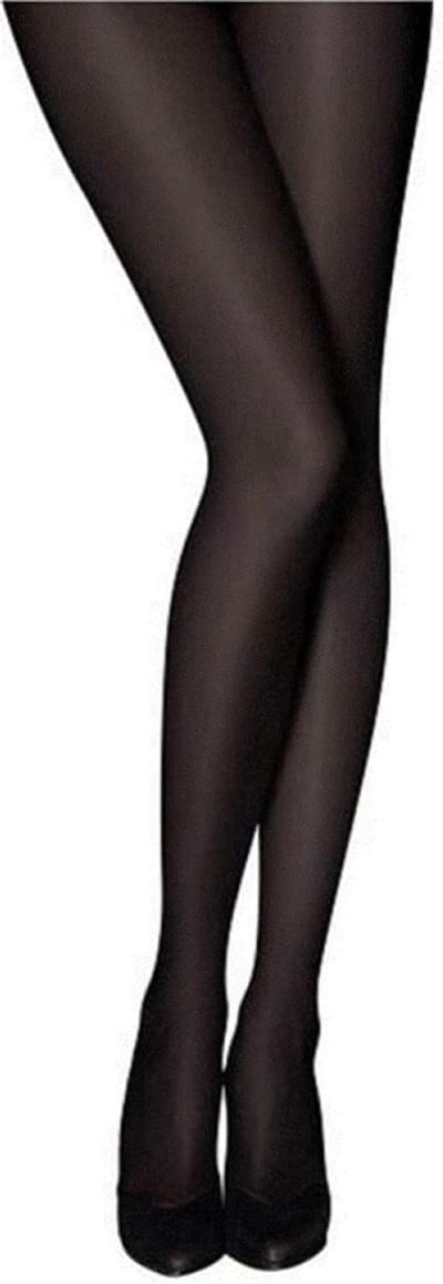 Pretty Polly Panty - Zijde Glans - Dikke Panty - 80 Den. - M/L - Zwart