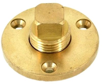 Bilge drain plug Messing 3/4 , 19 mm Outboard Breda