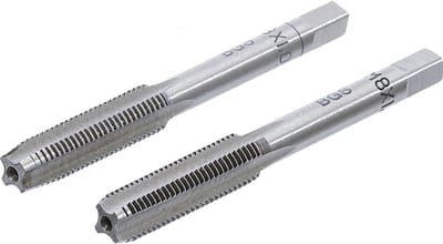 BGS Draadsnijtap - voor- en nasnijder - M8 x 1,0 mm - 2 delig