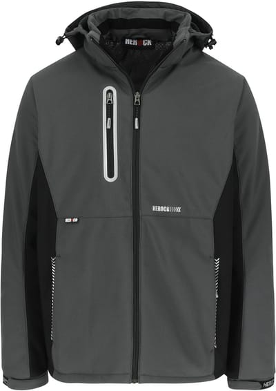 Herock Taris Softshell Jas Grijs / S