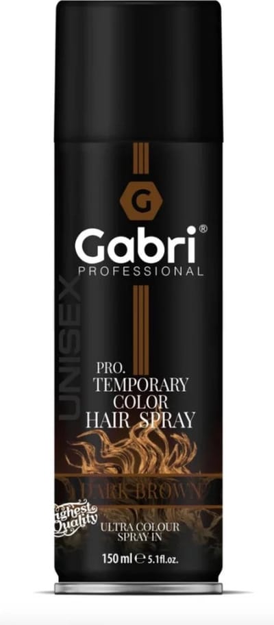 Gabri Hair Color Spray Dark Brown 150ml