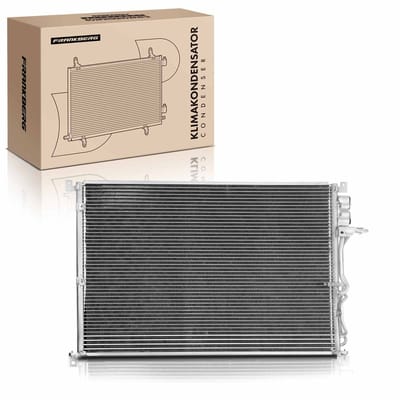 Frankberg 1x Condensator Airco voor Audi A8 4E2 4E8 3.2L 3.7L 4.2L