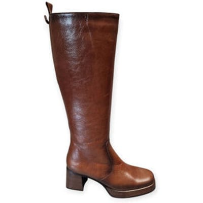 Laarzen met hakken Dorking ` cristel d9339 bottines femme cuir confort