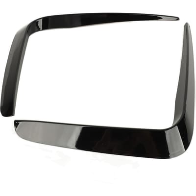 2 stuks voorbumperspoiler links rechts glanzend zwart voor 4-serie G22 G23 G26 M Sport 2020 tot