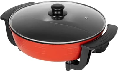 Cherrys Finds - Elektrische Hete Pot - Hotpot - Hotpot Electrisch - Hotpot Pan - Multifunctionele Kookpan - 6L Capaciteit - 5 Temperatuurstanden - 1360W Vermogen - Antiaanbaklaag