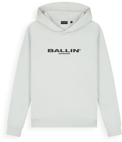 Ballin Amsterdam - Jongens Regular fit Sweaters Hoodie LS - Leaf Green - Maat 8