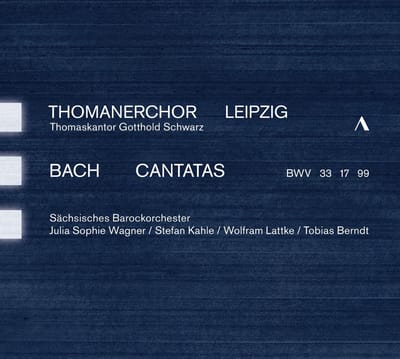Thomanerchor, Sächsisches Barockorchester, Julia Sophie Wagner, Stefan Kahle, Wolfram Lattke, Tobias Berndt - Cantatas (CD)