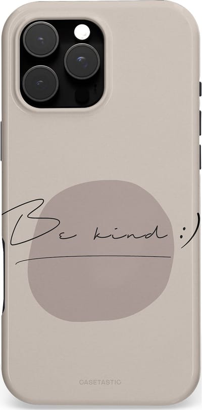 Casetastic Hoesje Geschikt voor Apple iPhone 16 Pro Max Magsafe - Stijlvolle Beschermende Duo-layer Case - Lief