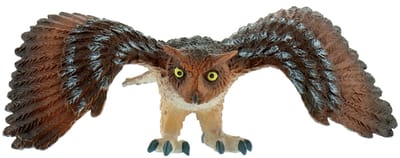 Bullyland 69396 – Speelfiguur Oehoe – ca. 7,4cm – levensecht en detailrijk vormgegeven – ideaal als educatief speelfiguur, decoratie of klein cadeautje voor kinderen vanaf 3 jaar