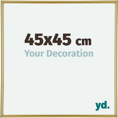 Your Decoration - Fotolijst 45x45 cm - Kunststof - Goud - Annecy