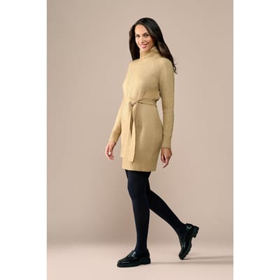 Davey Lurex Tuniek Zand / Goud