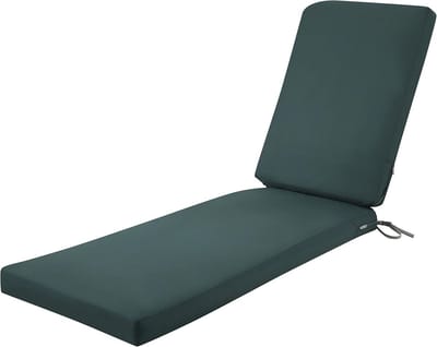 Waterdicht Terrasligkussen voor Chaise Longue - 182x50x70 cm - Wettervast en Duurzaam
