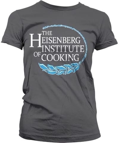 Breaking Bad Dames Tshirt -S- Heisenberg Institute Of Cooking Grijs