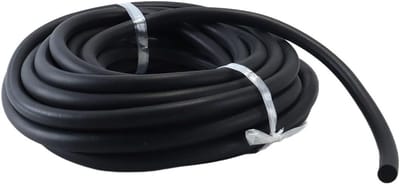 Rond afdichtkoord van 10 meter, diameter 13 mm, geschikt voor deuren en ramen, EPDM materiaal voor optimale isolatie en geluidsdemping.
