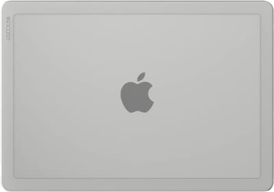 Incase Edge Hardshell Hoesje MacBook Air 15 (M2-M5) – Matte Afwerking en Schokbestendige Randbumpers – Makrolon® Polycarbonaat Materiaal – Volledige Toegang tot Poorten en Knoppen - Transparant
