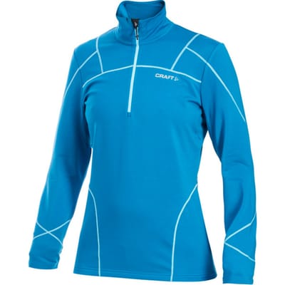 Craft Performance thermische Dames trui Maat L met stretch Blauw