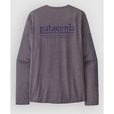 Patagonia Cap Cool Daily Shirt - Hut Tripper Longsleeve grijs