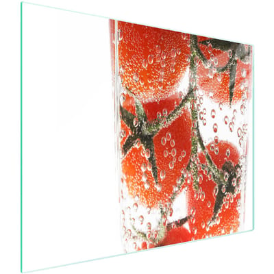 TMK ArtDeko Serie - Snijplank - 52x30 cm - Gehard Glas - Pomidor Print
