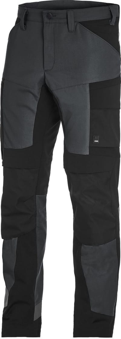 FHB LEO Werkbroek elastisch 122110 - Antraciet-Zwart - 50