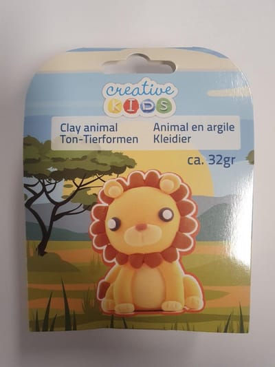 Foam kleisetje Leeuw, 32 gr creativekids - kindercrea