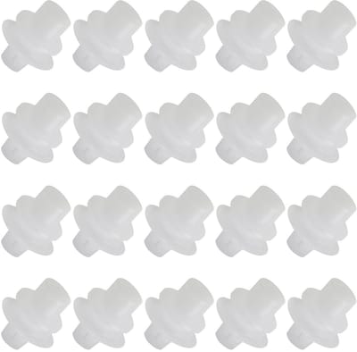 Dailygoods- Bumperclip 20 Stuks - Bevestigingsclips - Stootbuffer Houderklem - Kotflügel Clips - Sierleiste - Compatibel met Smart Fortwo 450/451 - Bevestigingsclip