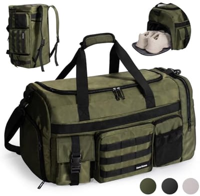 53L Sporttas met Schoenenvak en Nat Vak - Perfect voor Reizen en Fitness
