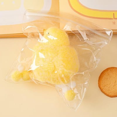 Mignon Poussin Jaune Fait Main Jouet Anti Stress Squishy Ultra Doux Décompression Pincer Jouets Fidget Pour Adultes Enfants Cadeaux de Festival jaune