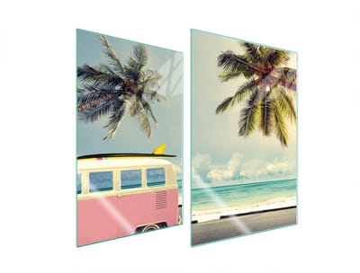TMK ArtDeko - Serie - Snijplank - Glas - 35x52 cm - Bescherming