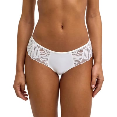 FALKE Delicate Touch met kant functioneel materiaal broek van onderlaag dames wit - maat XS