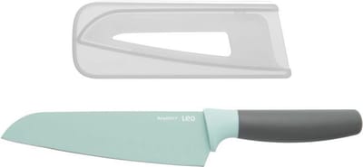 LEO Santokumes mintgroen 17 cm met beschermhoes - Groen -