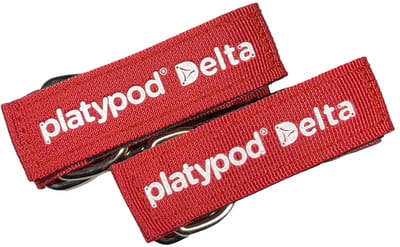 Platypod Straps, Set of two 1" x 20" tension straps with Velcro type closure
